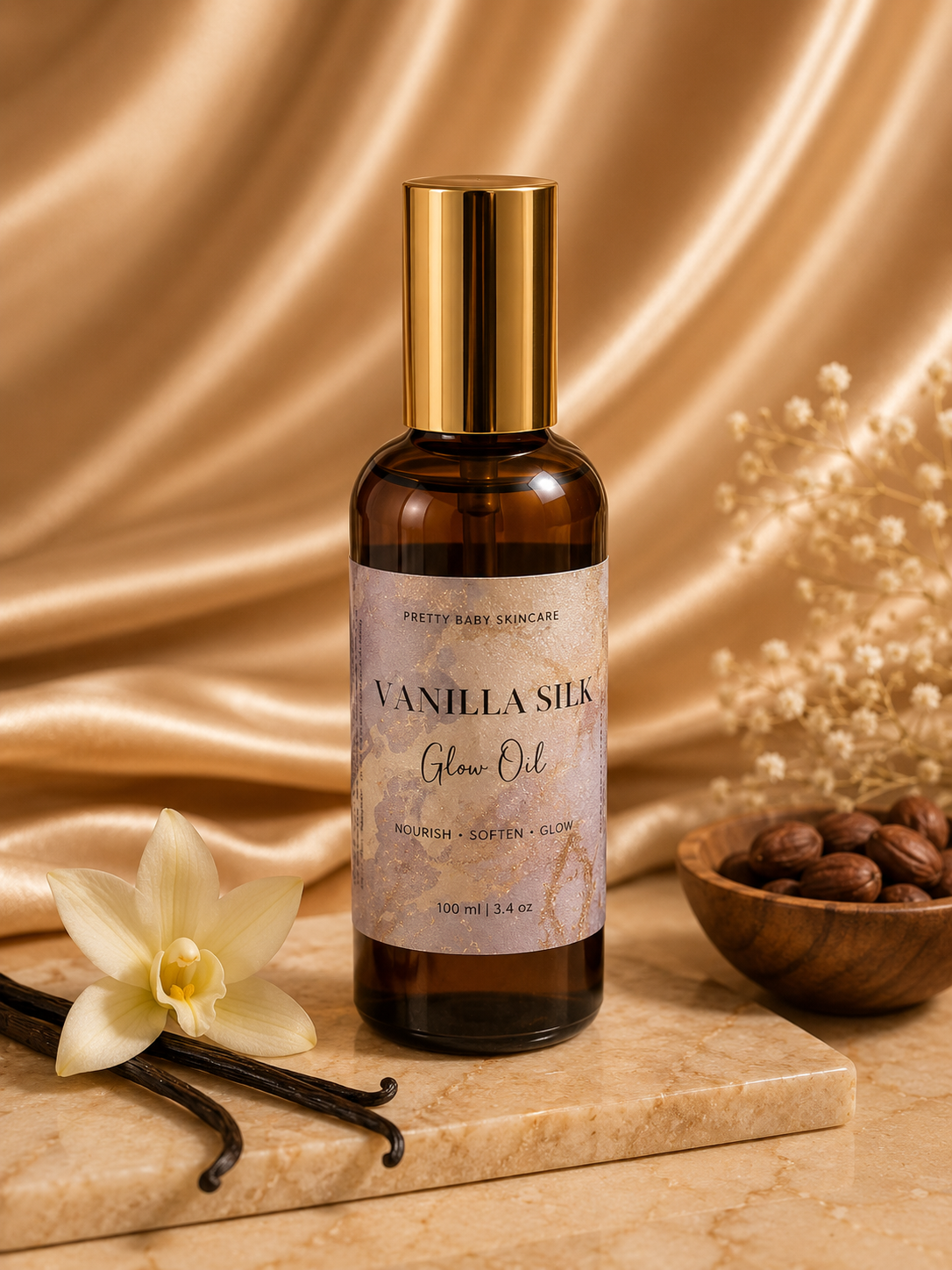 Vanilla Silk Glow Oil