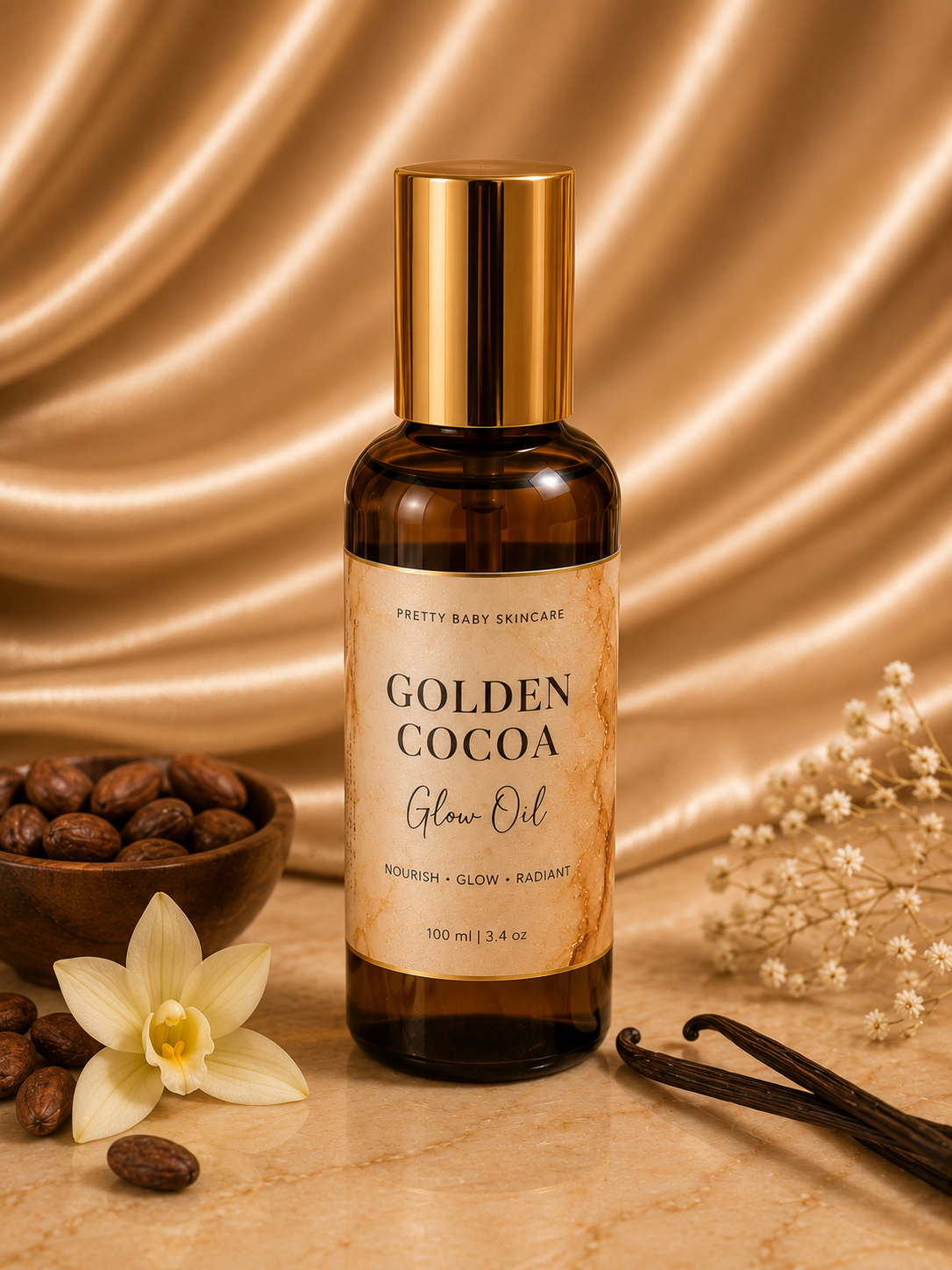 Golden Cocoa Glow Oil