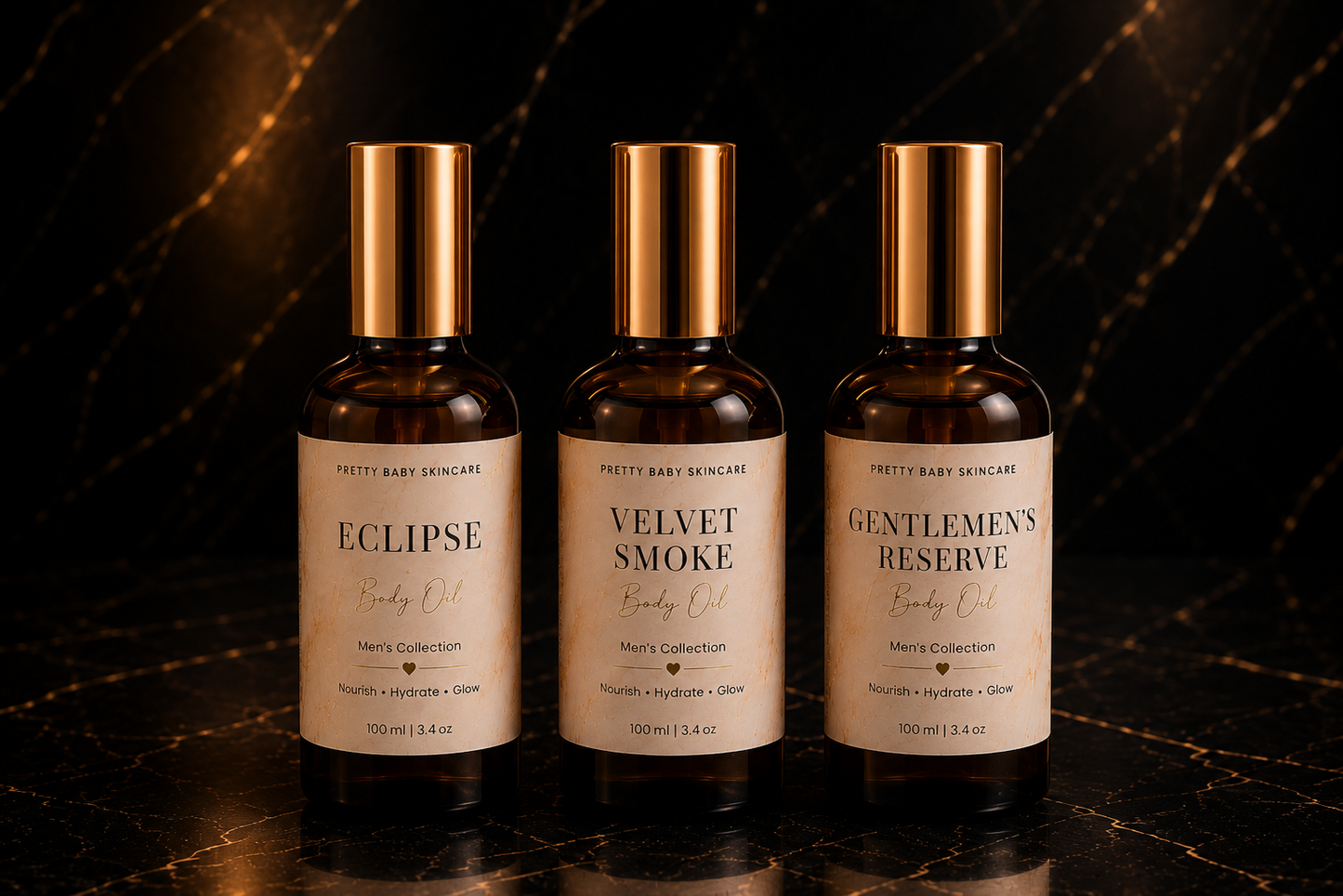 The Men’s Collection Oil Trio